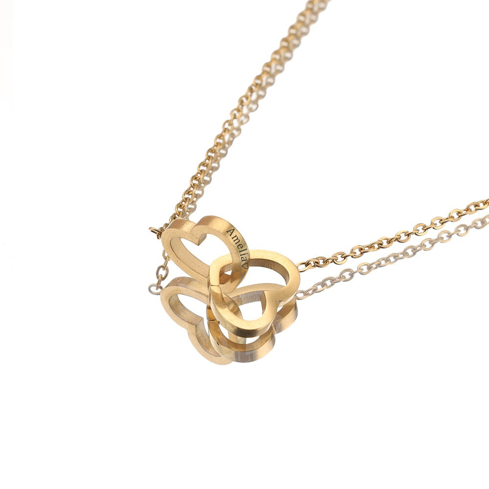 Eternal Rose Bear Gift - W/ Engraved Necklace - Image 5