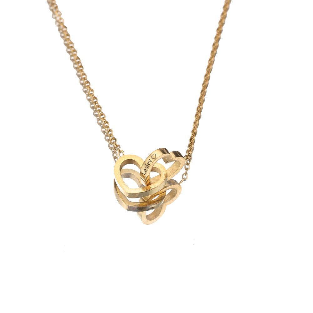 Eternal Rose Bear Gift - W/ Engraved Necklace - Image 4